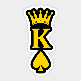 King of Spades Sticker